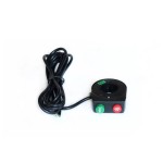 Handlebar switch for motorcycle - horn and lights, model V